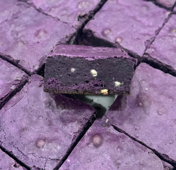 Ube White Chocolate Fudgy Brownies (Pack of 9)