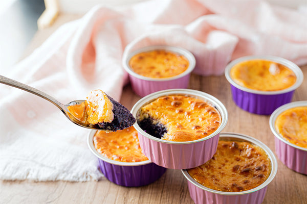 Ube Biko de Yema Cups