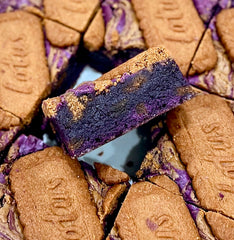 Ube Biscoff Fudgy Brownies (Pack of 9)